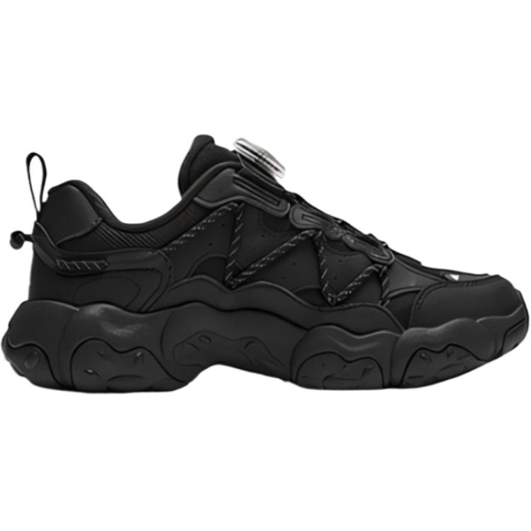 Легкие детские кроссовки Fluid Cat Paw 6 с амортизацией FILA KIDS, черный — фото 2