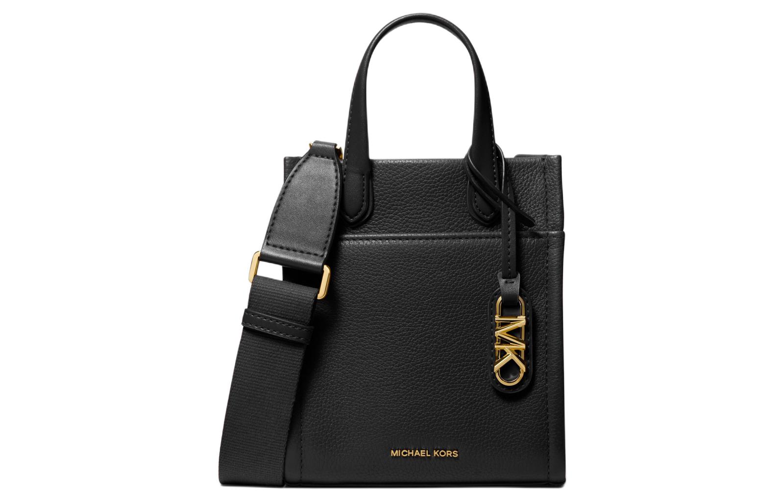 

MICHAEL KORS Сумка женская кожаная наплечная через плечо черная