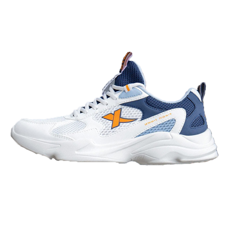 

XTEP Кроссовки Durable Breathable Lightweight Low-Top Casual Shoes Men's White Blue