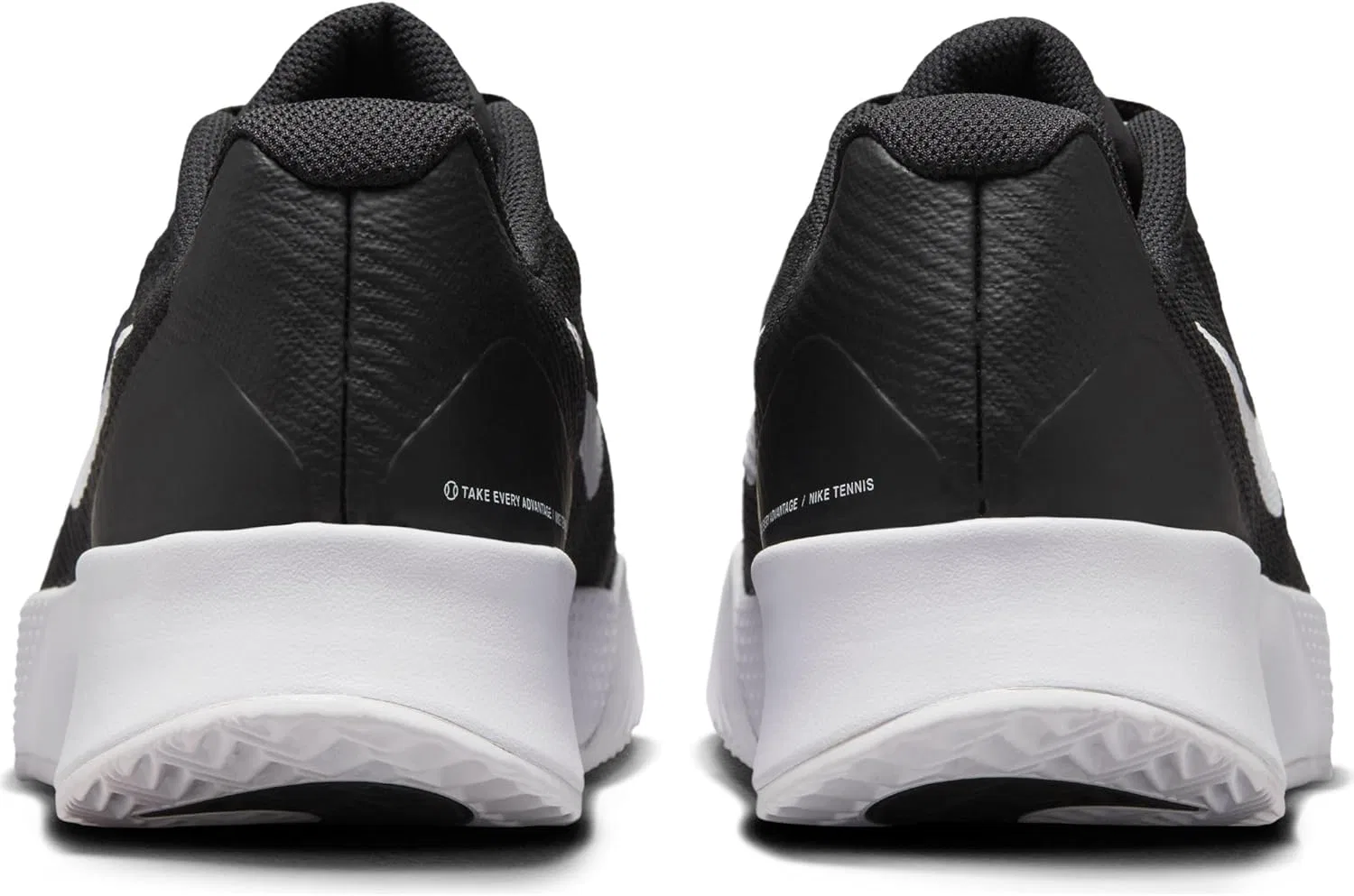 Мужские теннисные кроссовки Nike Vapor Lite 3 Sand Courts, Black White — фото 3