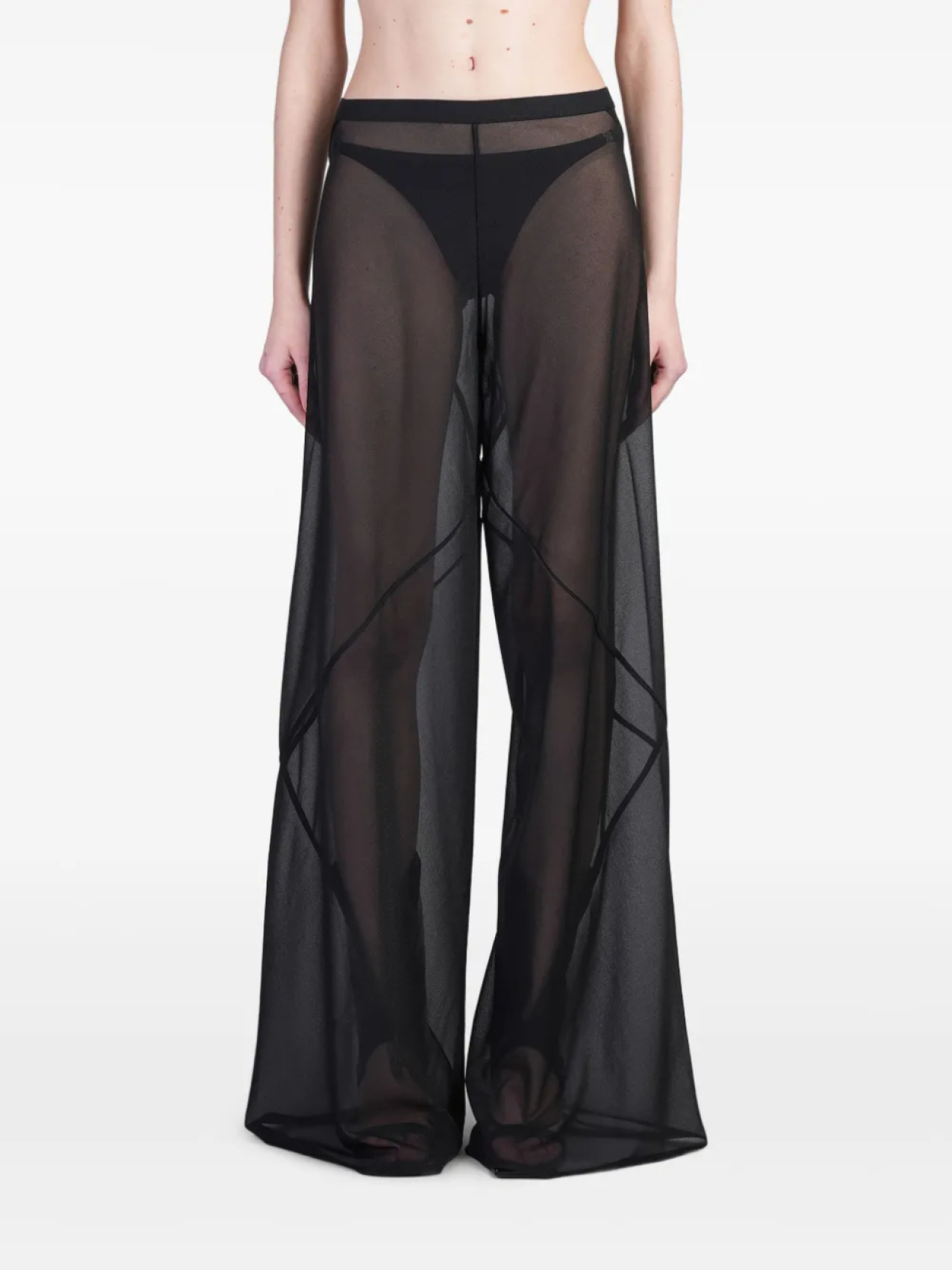

Брюки Фарра Rick Owens Lilies, черный