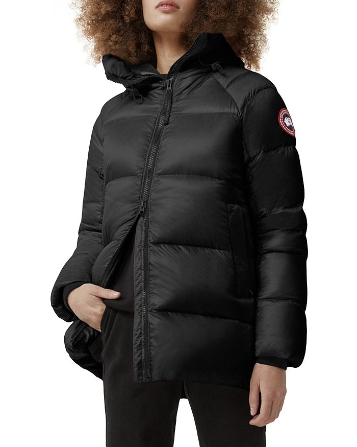 

Пуховик Canada Goose Cypress с капюшоном, черный