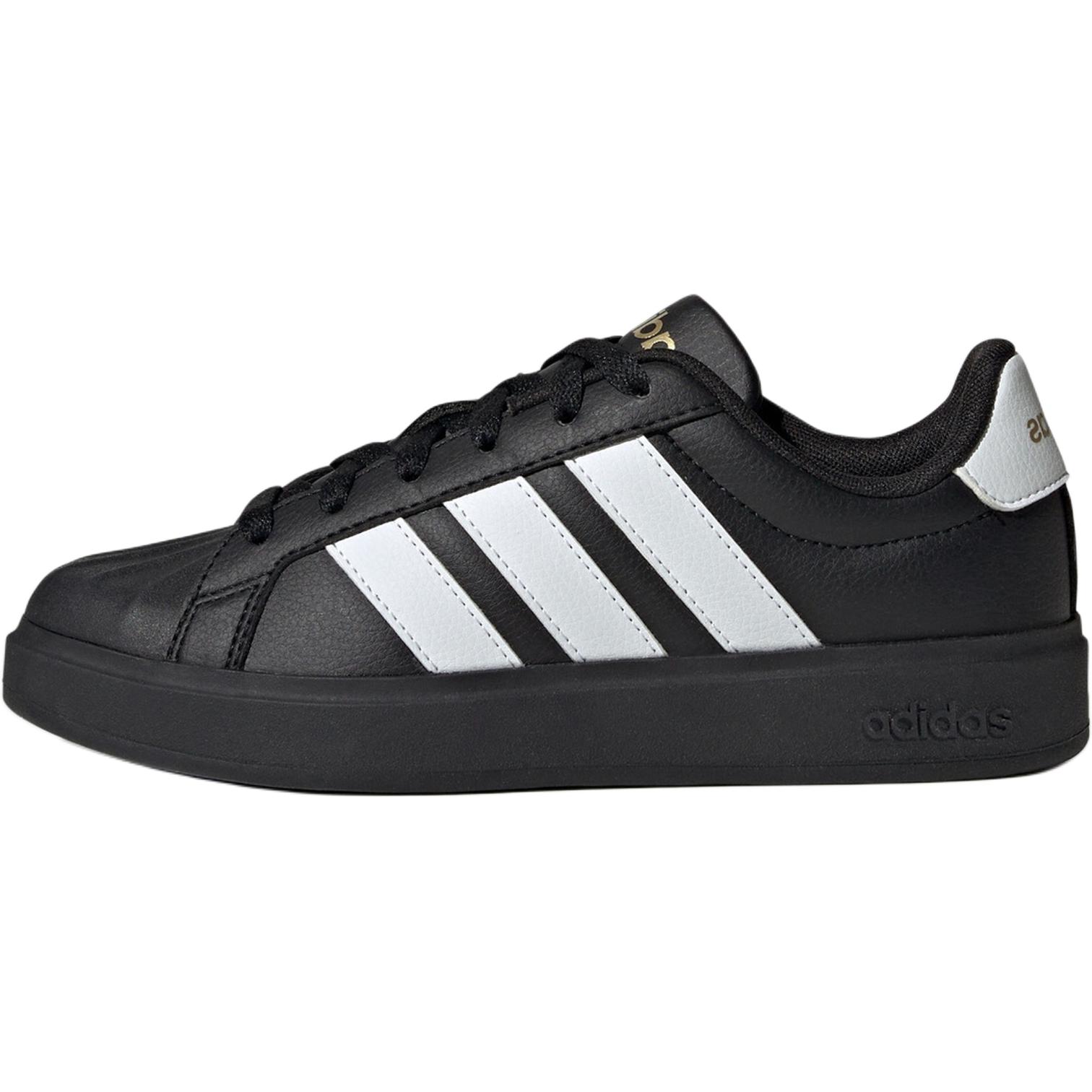 

Низкие детские кроссовки для скейтбординга Superstar Series для подростков Adidas, черный/белый