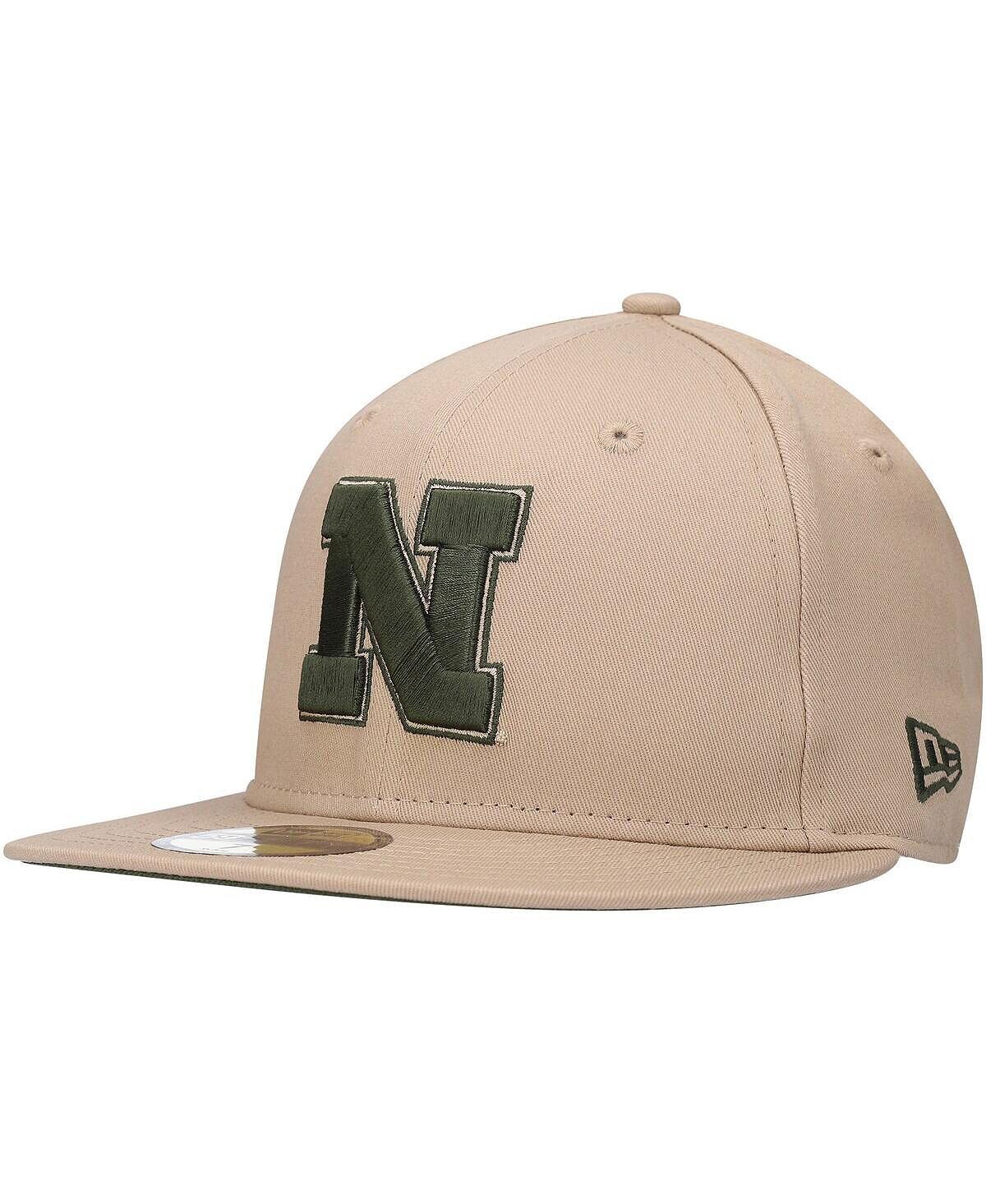 

Мужская коричневая кепка Nebraska Huskers Camel & Rifle 59FIFTY New Era