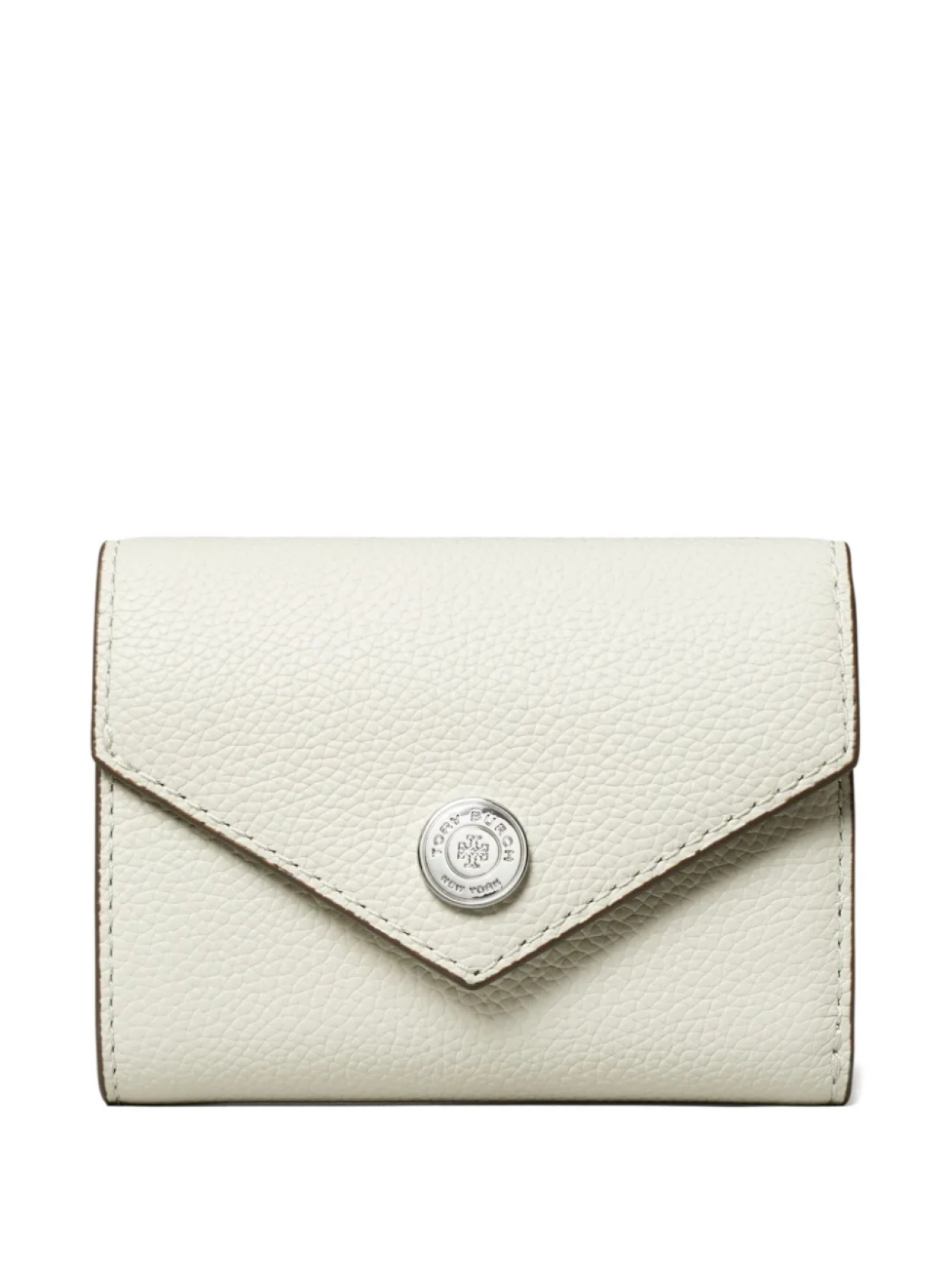 

Tory Burch фактурный кошелек-конверт Pebble, нейтральный
