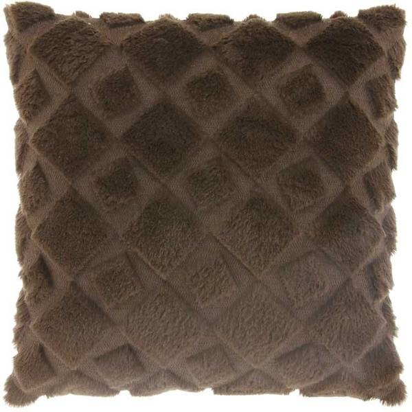 

Подушка Unique Living Fraser, 45x9x45 см цвет braun/dunkelbraun