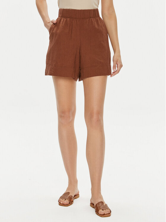 

Тканевые шорты regular fit Gap, коричневый