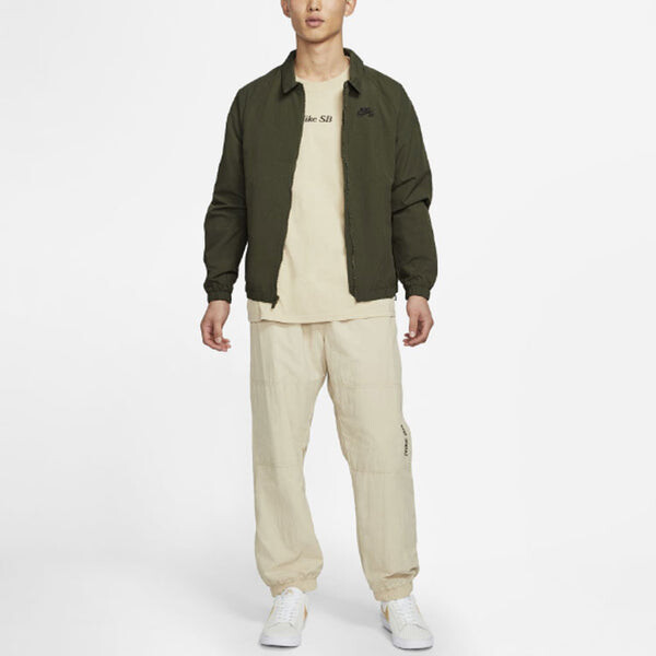 Куртка Nike SB Skateboard Casual Sports Cargo Skateboard Woven Jacket Green, зеленый — фото 3
