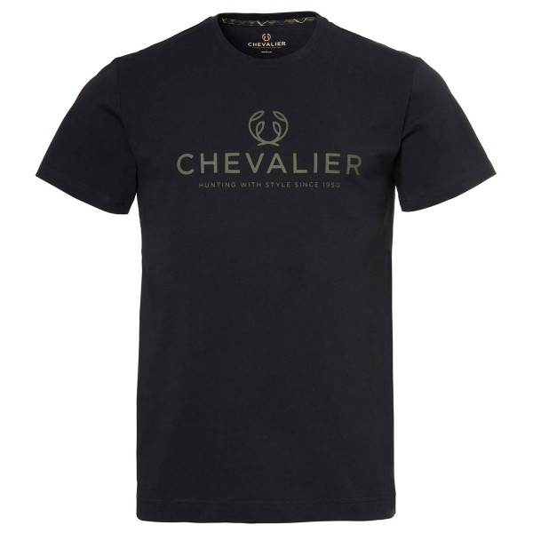 

Футболка с логотипом Chevalier - футболка Chevalier, черный