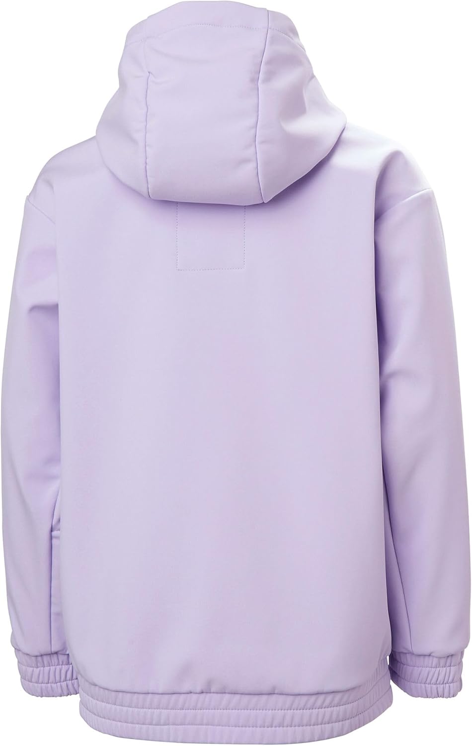 Helly-Hansen Junior Powder Softshell Hoodie - универсальная легкая ветрозащитная куртка для детей, для активного отдыха Helly Hansen, 698 Bright Lavender — фото 2