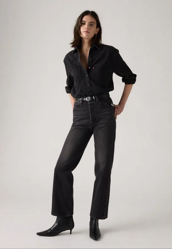 Джинсы прямого кроя с прямыми штанинами и щиколоткой Levi'S, Loom About — фото 2