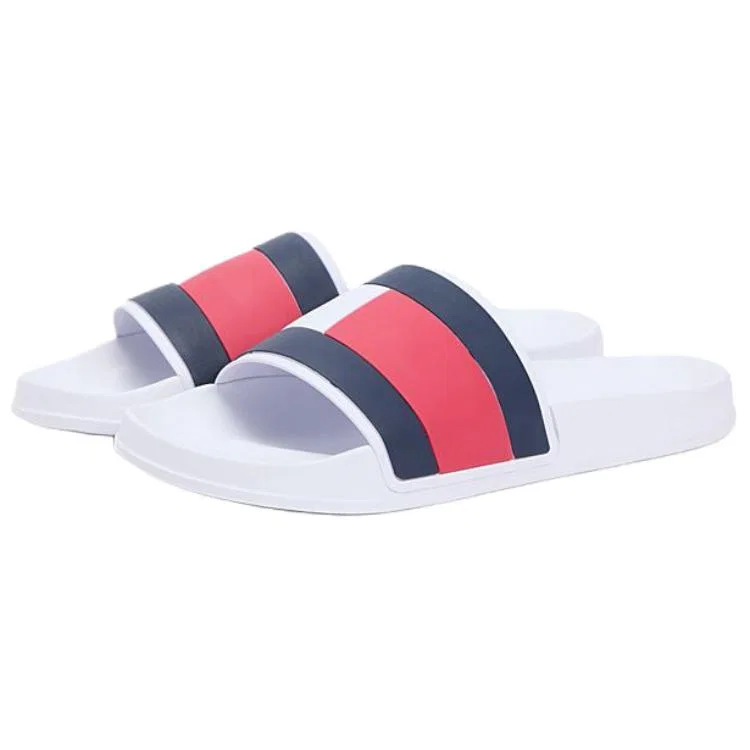Шлепанцы Tommy Hilfiger белые — фото 4