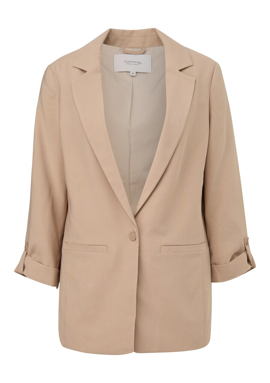 

Классический блейзер comma casual identity Blazer, бежевый