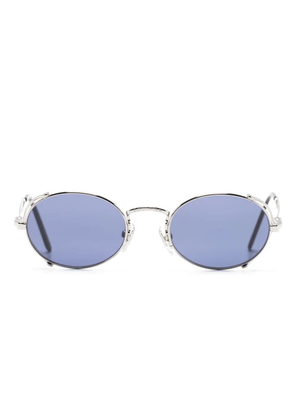 

Солнцезащитные очки The Silver 55-3175 в круглой оправе Jean Paul Gaultier, серебяный