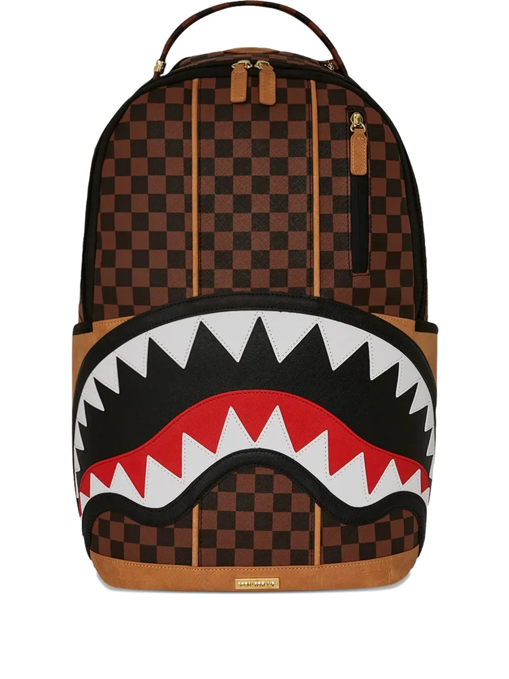 

Рюкзак в клетку Sprayground, коричневый