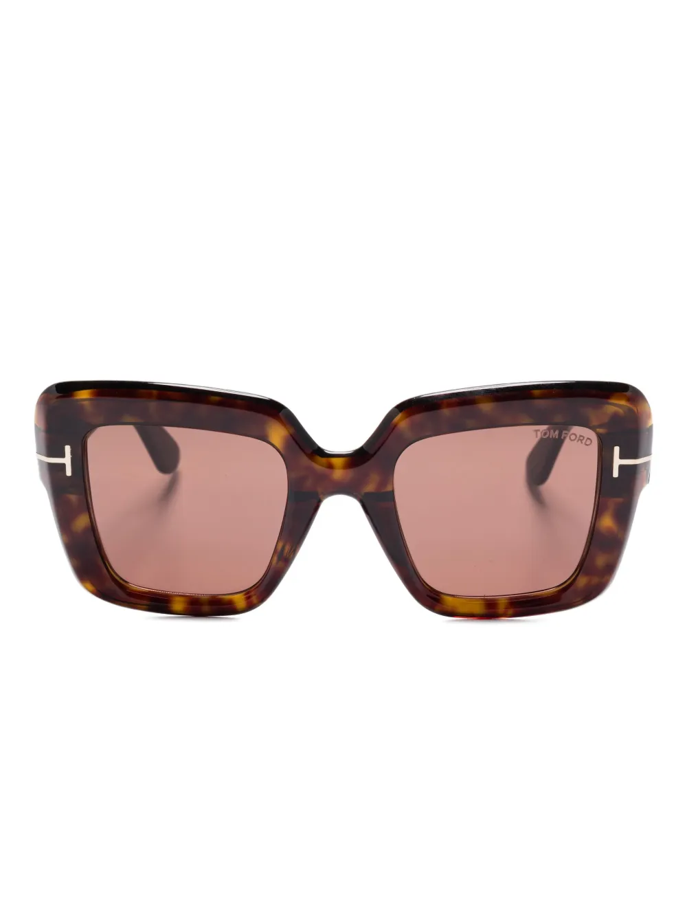 

Солнцезащитные очки Esme в черепаховой оправе TOM FORD Eyewear, коричневый