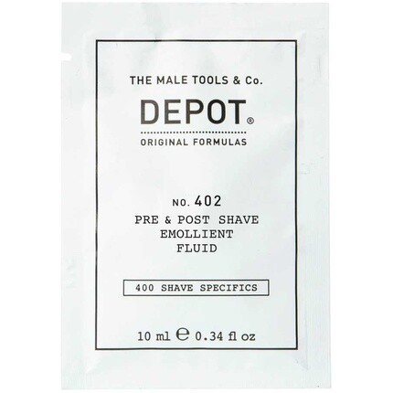

Смягчающий лосьон для лица до и после бритья - 10 мл Depot