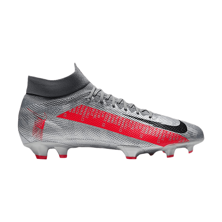 

Бутсы Nike Mercurial Superfly 7 Pro FG 'Metallic Grey Crimson', серый