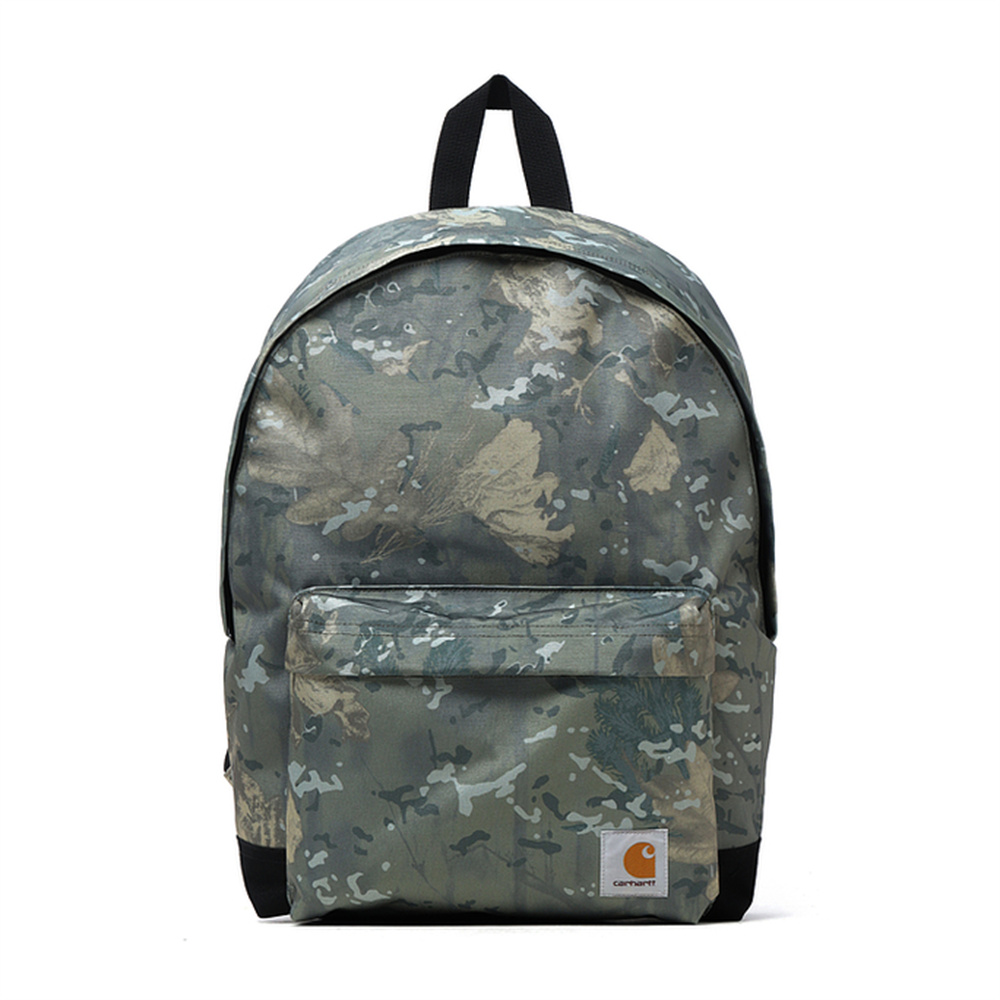 

Carhartt WIP Полиэстеровый рюкзак мужской зеленый камуфляжный, Green Camouflage