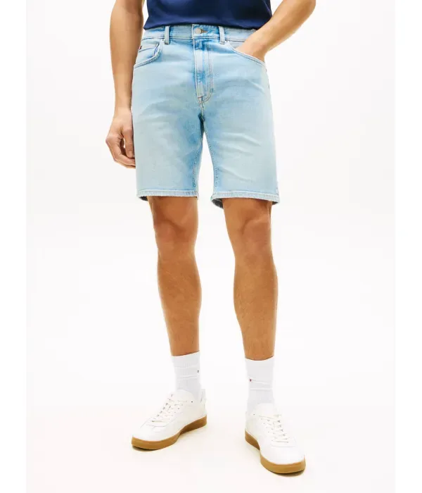 Джинсовые шорты Denton slim fit Tommy Hilfiger, небесно-голубой