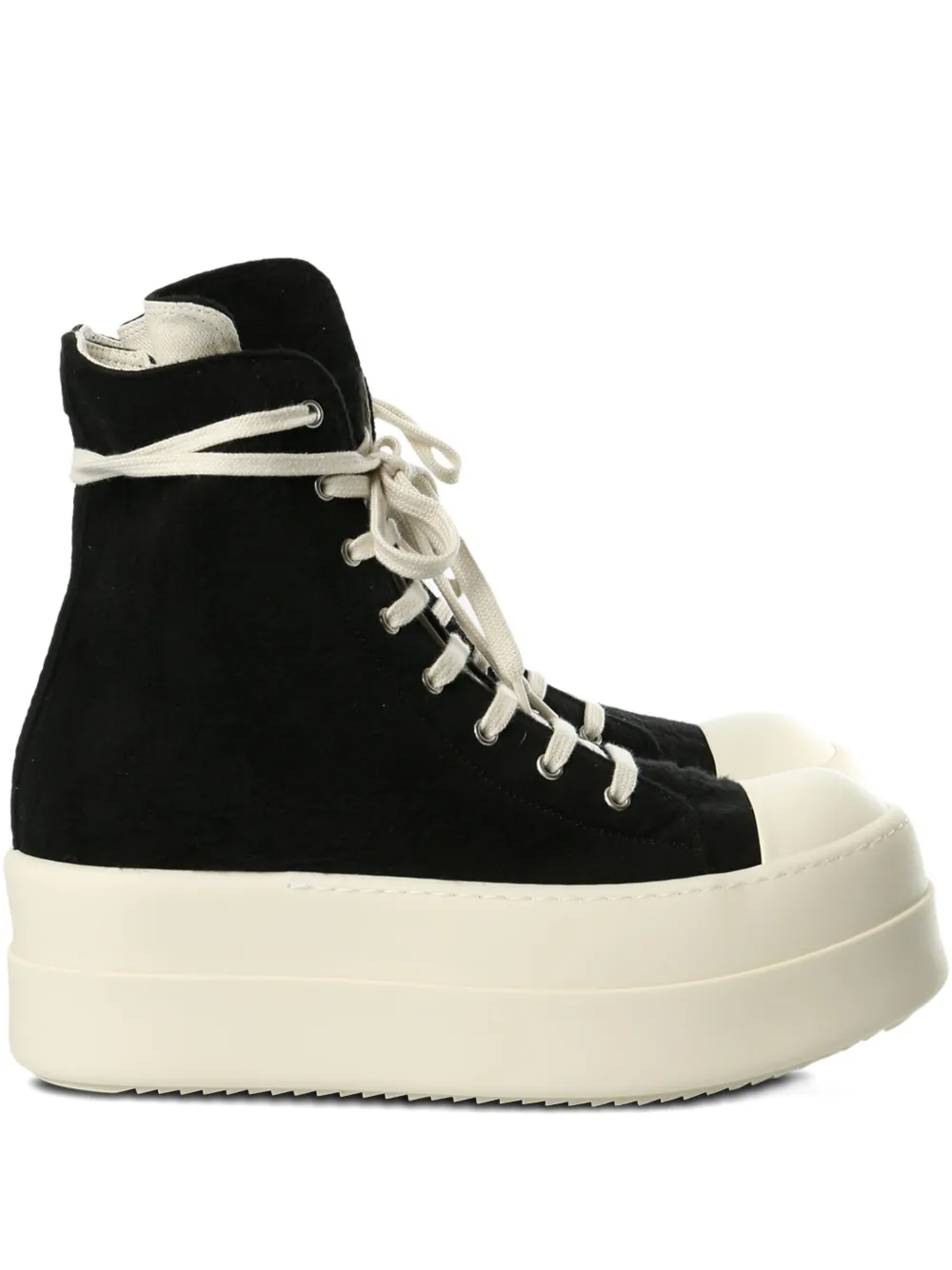 Кроссовки на платформе со шнуровкой Rick Owens DRKSHDW, черный