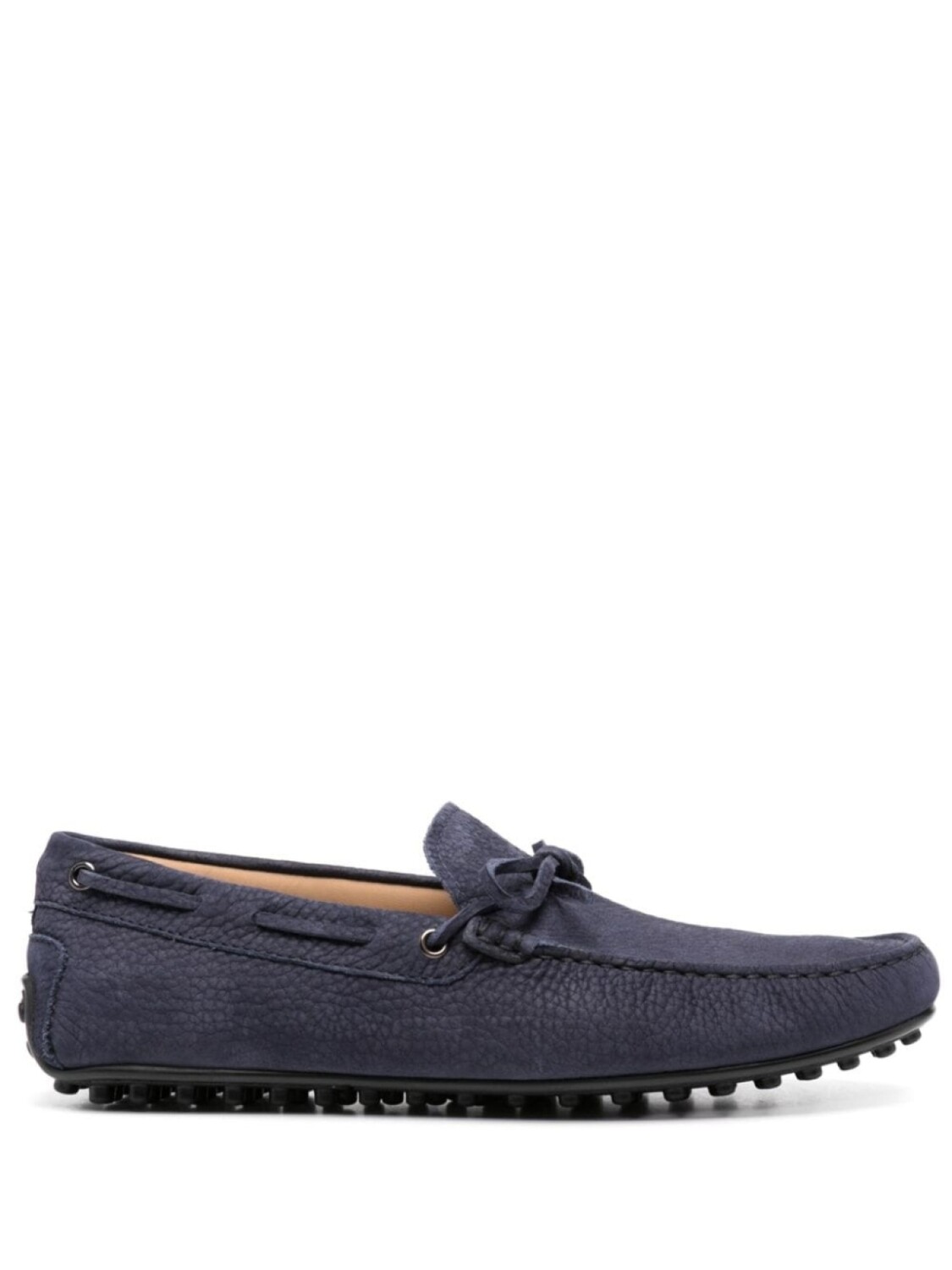 

Tod's лоферы City с бантом, синий