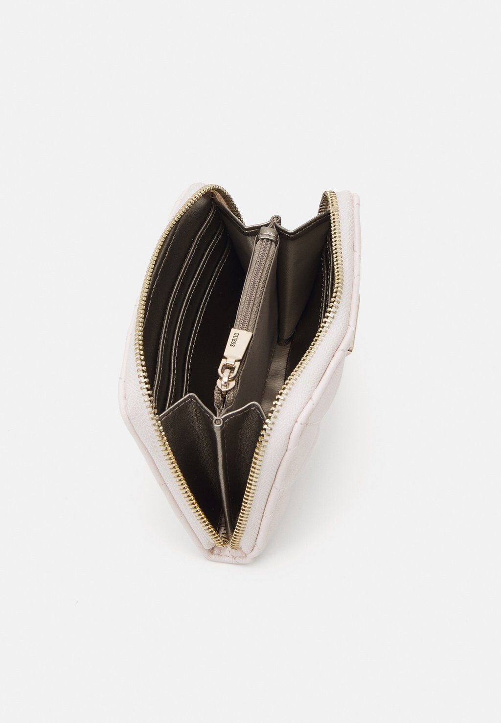 

Кошелек ECO CARLY ZIP AROUND Guess, цвет Stone