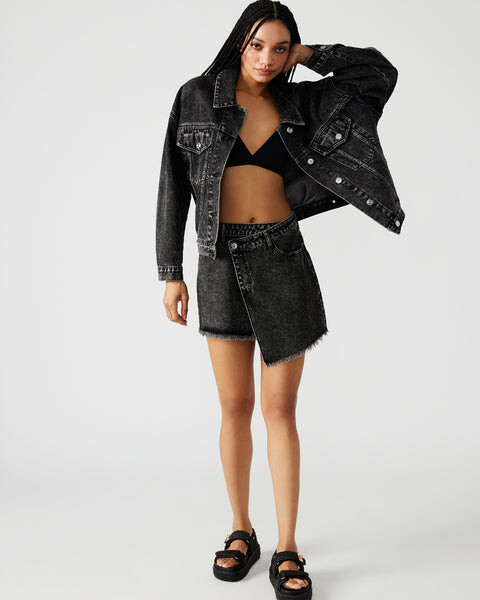 

Юбка Kyla Denim Skirt Steve Madden, черный