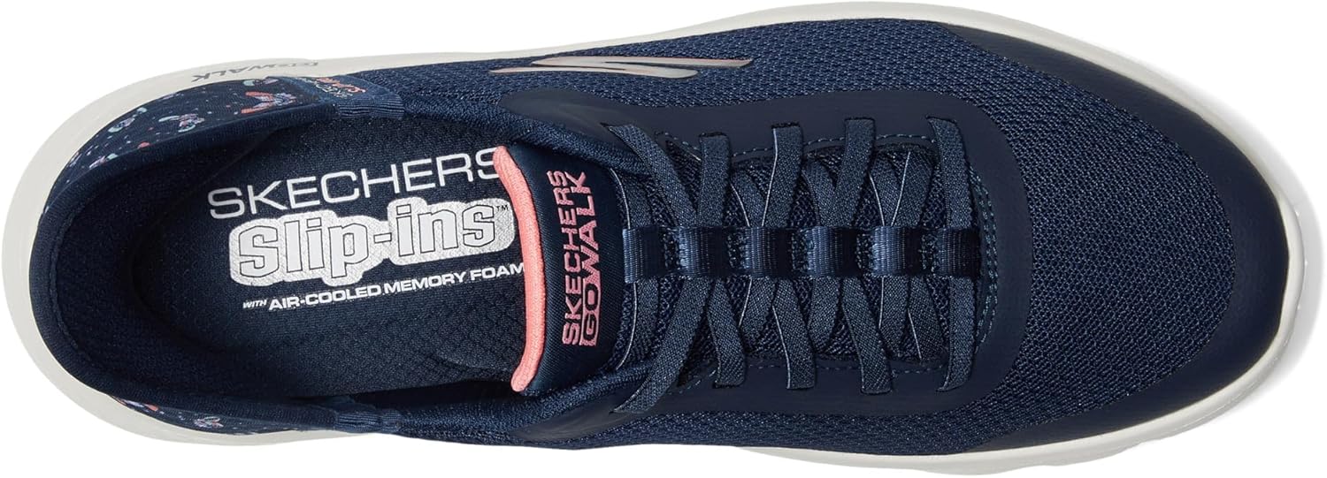 Мужские кроссовки Skechers USA Neville 210546, синий/розовый/темно-синий — фото 3
