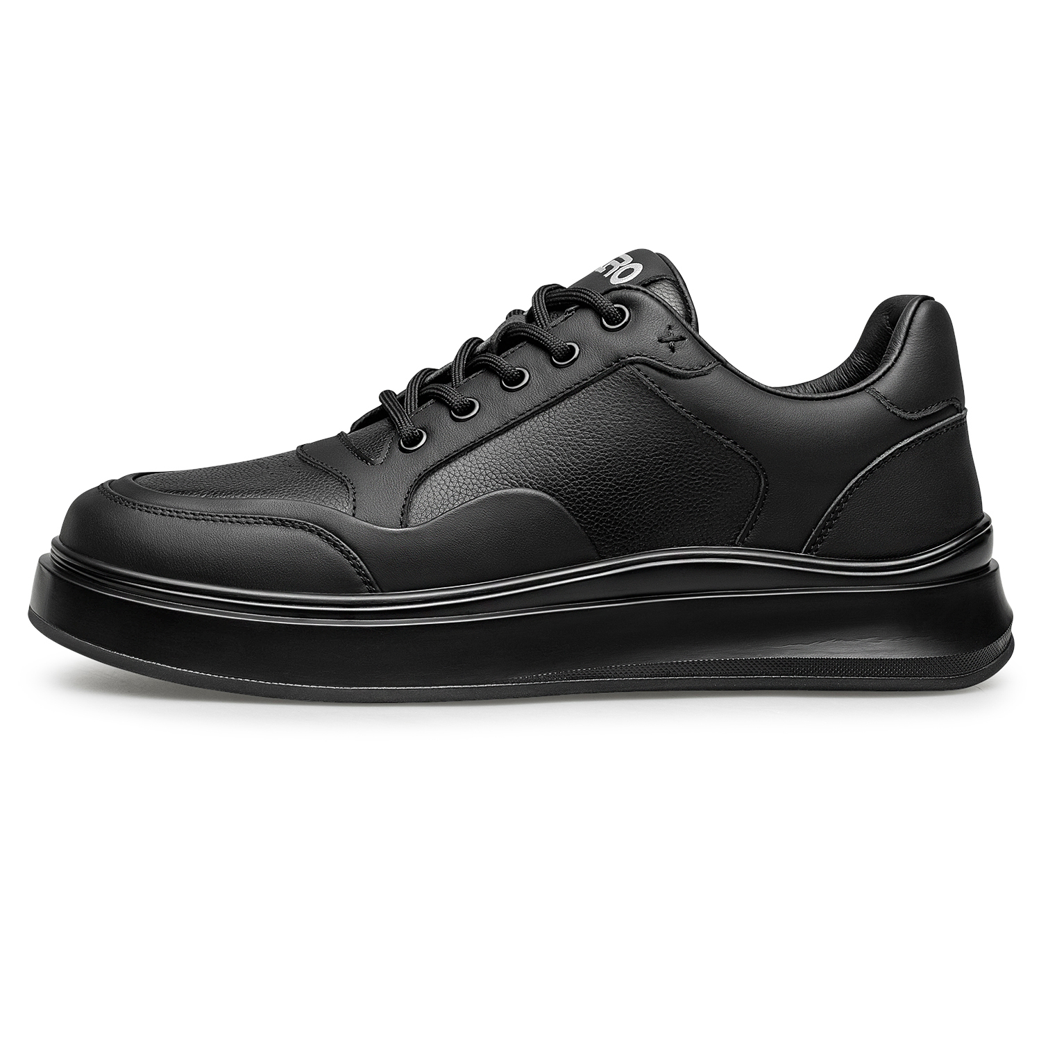 

ZRO Мужские лоу-топ скейтборд кроссовки черные, цвет Black