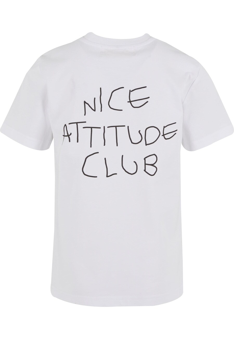 Рубашка Another Cotton Lab Nice Attitude Club, белый — фото 2