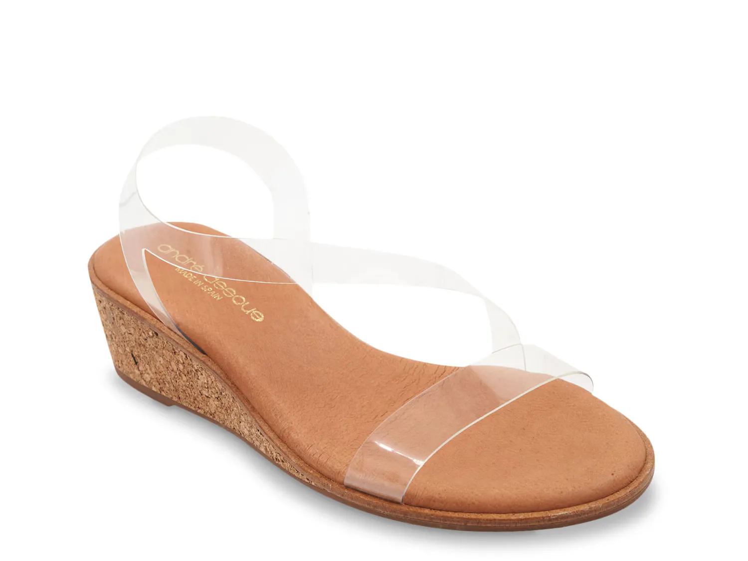 

Сандалии Giselle Wedge Sandal Andre Assous, цвет clear