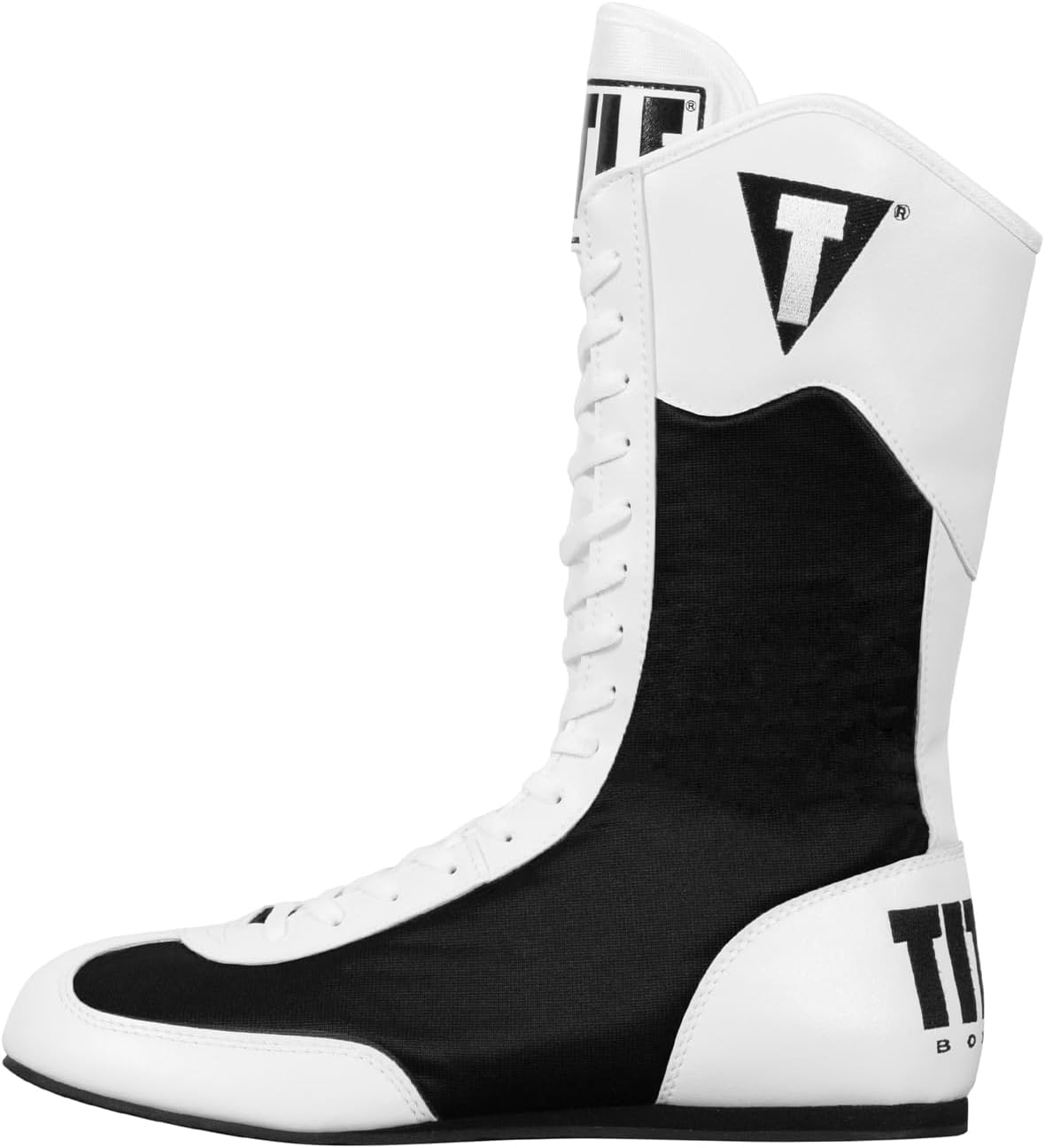 

Боксерские кроссовки Title Boxing Speed-Flex Encore с высоким голенищем, белый/черный