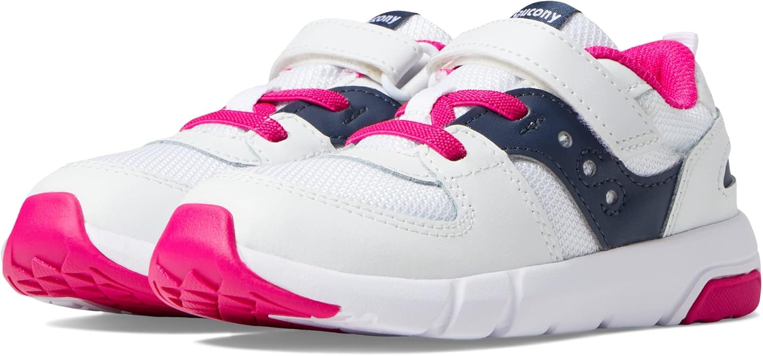 

Детские кроссовки Saucony Jazz Lite 2.0 Lx (унисекс), белый/синий/розовый/темно-синий