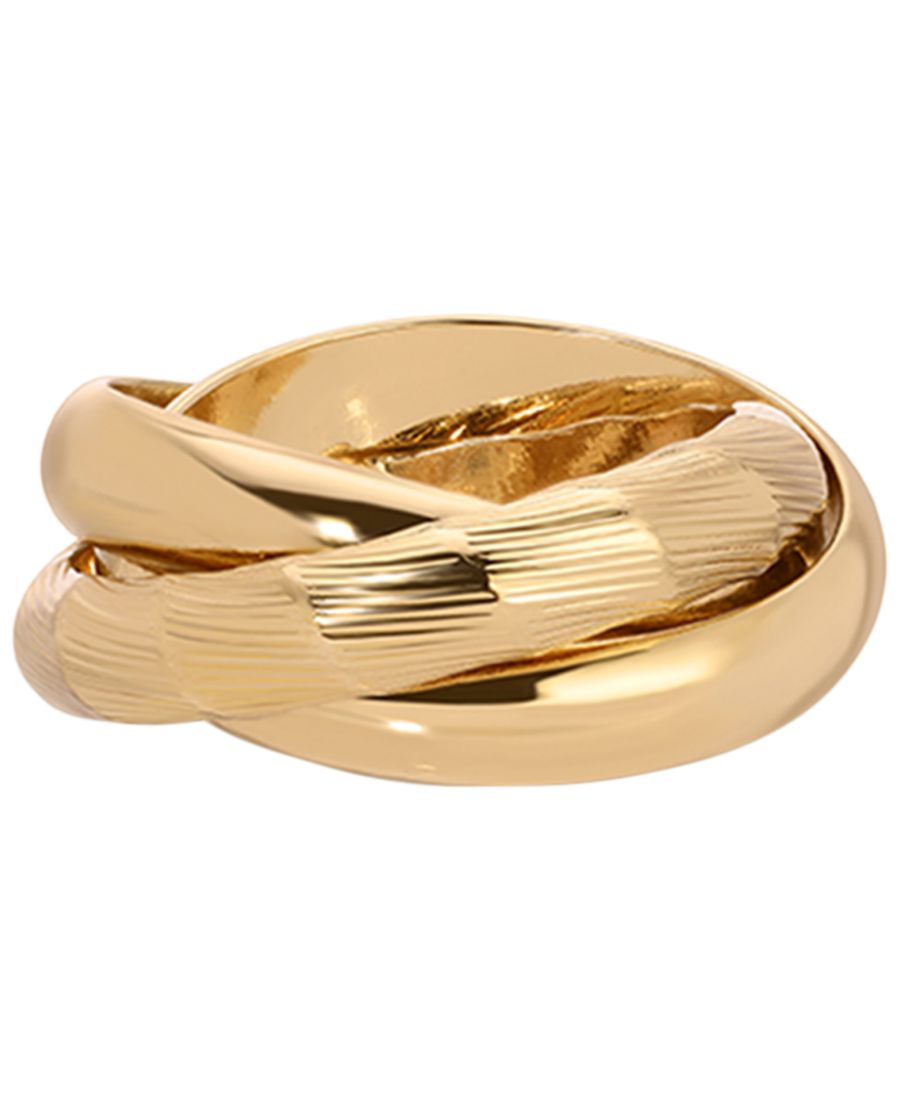 

Не покупайте это кольцо с перекрученным креплением ETTIKA, Gold