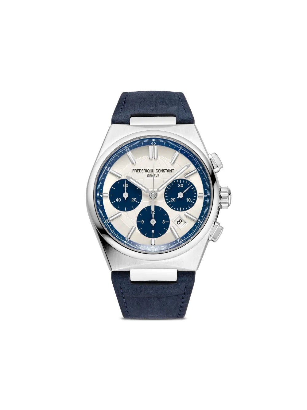 

Наручные часы Highlife Chronograph Automatic 41 мм Frederique Constant, серебряный