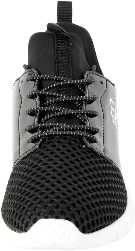 Кроссовки Emporio Armani Basket New Racer Mesh U 278090 7p299 00020 Black, черный — фото 3