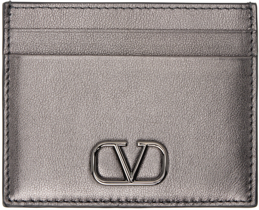 

Держатель для карт Gunmetal VLogo Valentino Garavani