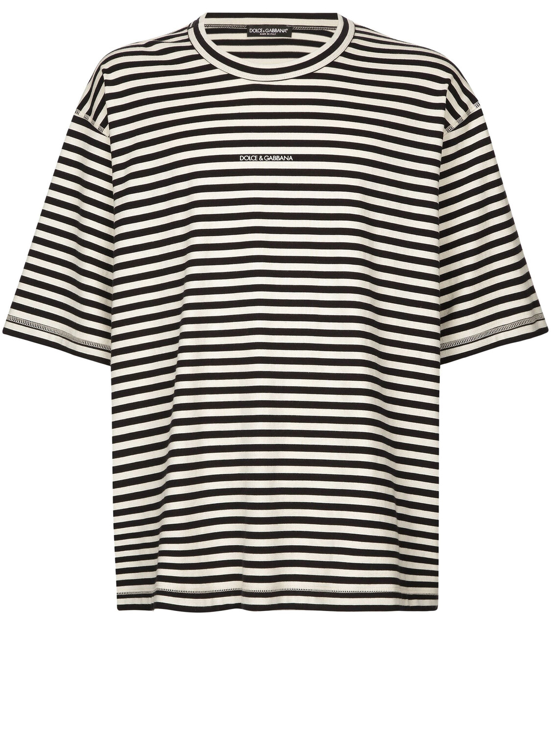 

Футболка Dolce&Gabbana Striped, синий