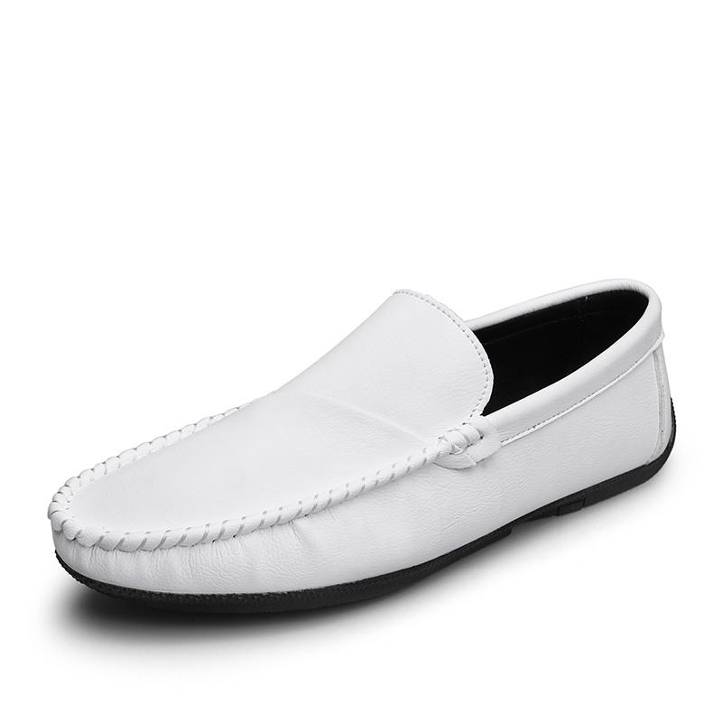 

KUPE Мужские повседневные кеды низкие белые, цвет White