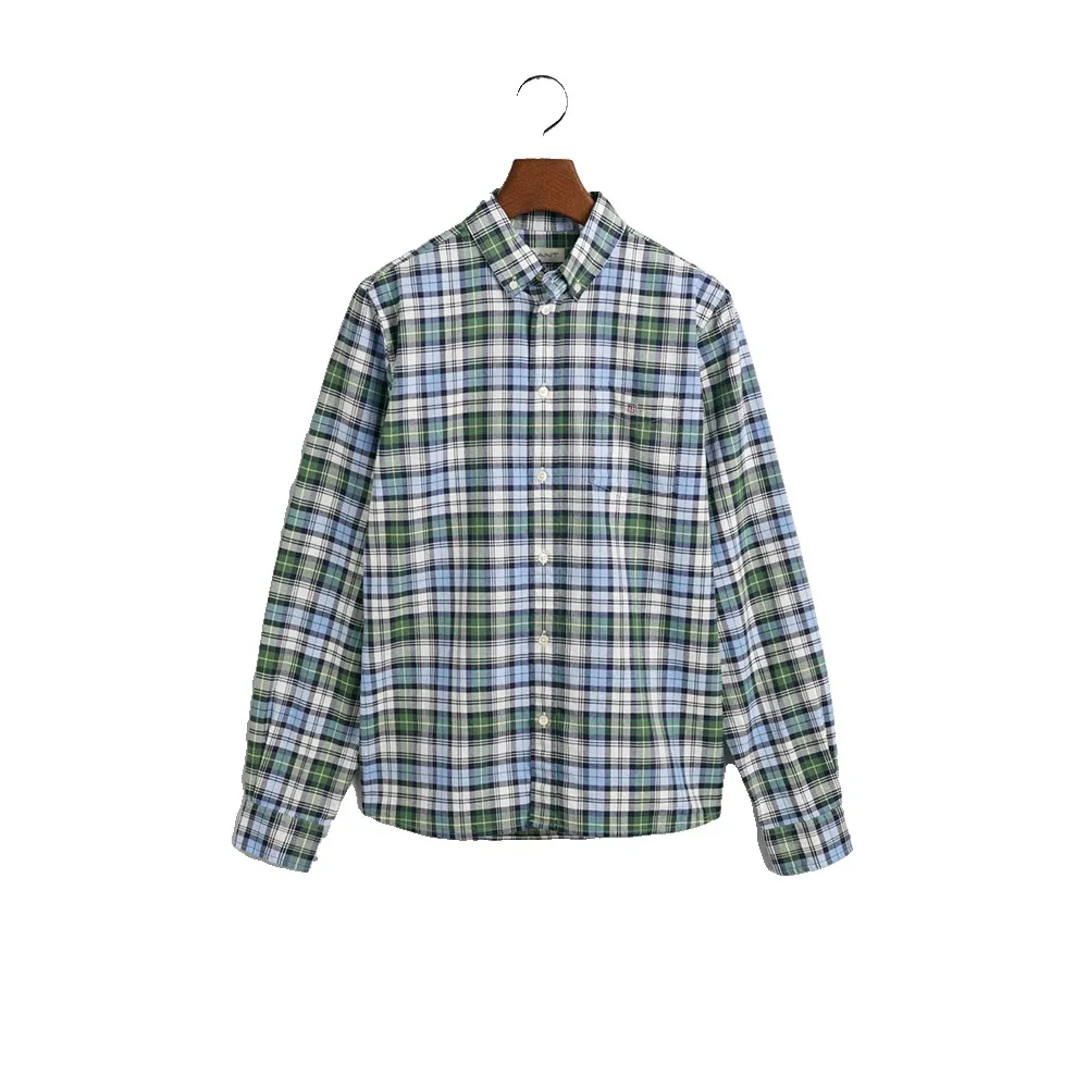 

Рубашка с длинным рукавом Gant 930491, зеленый