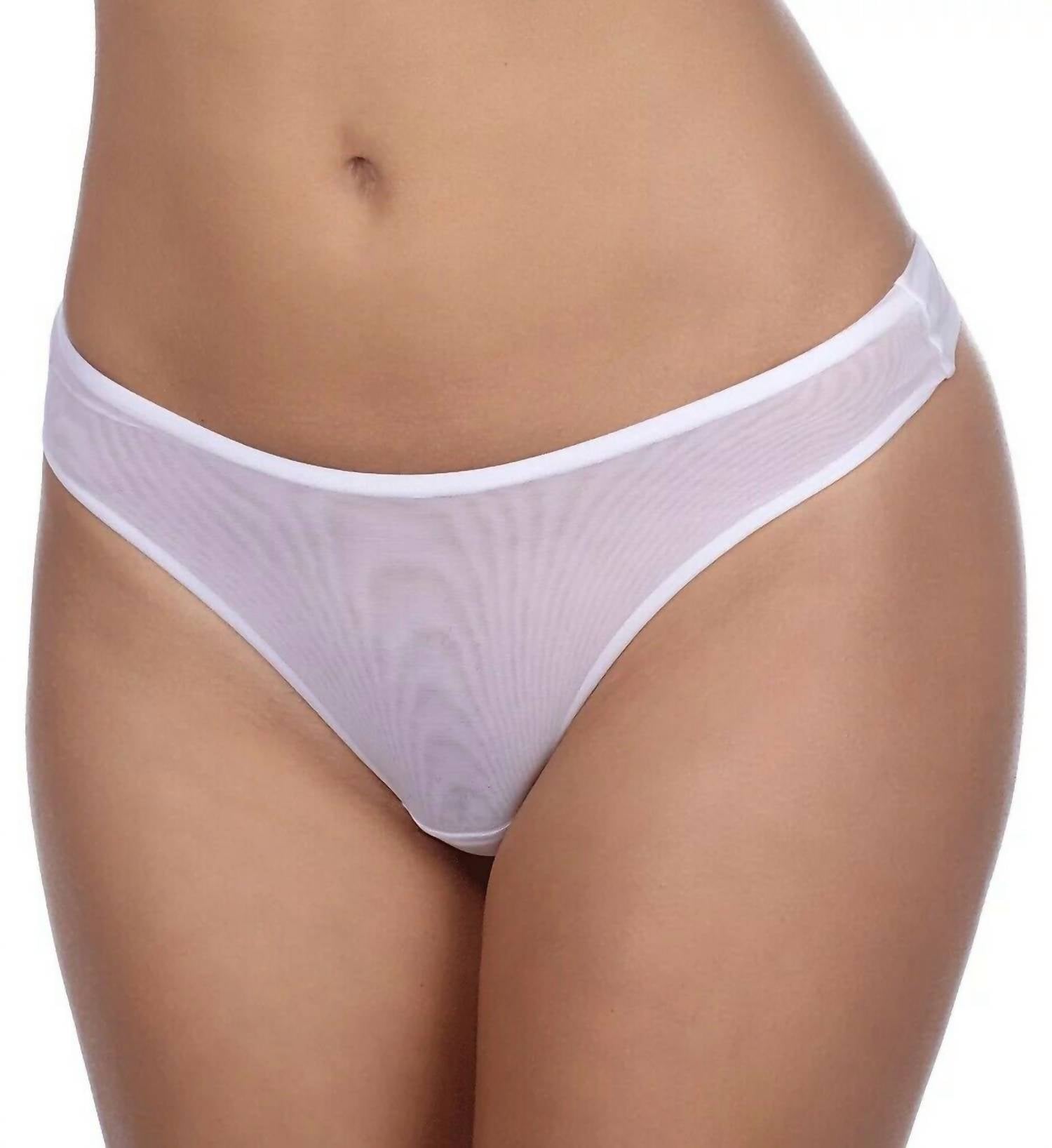 

Трусики-бикини Natacha Low Cut белого цвета Timpa Lingerie