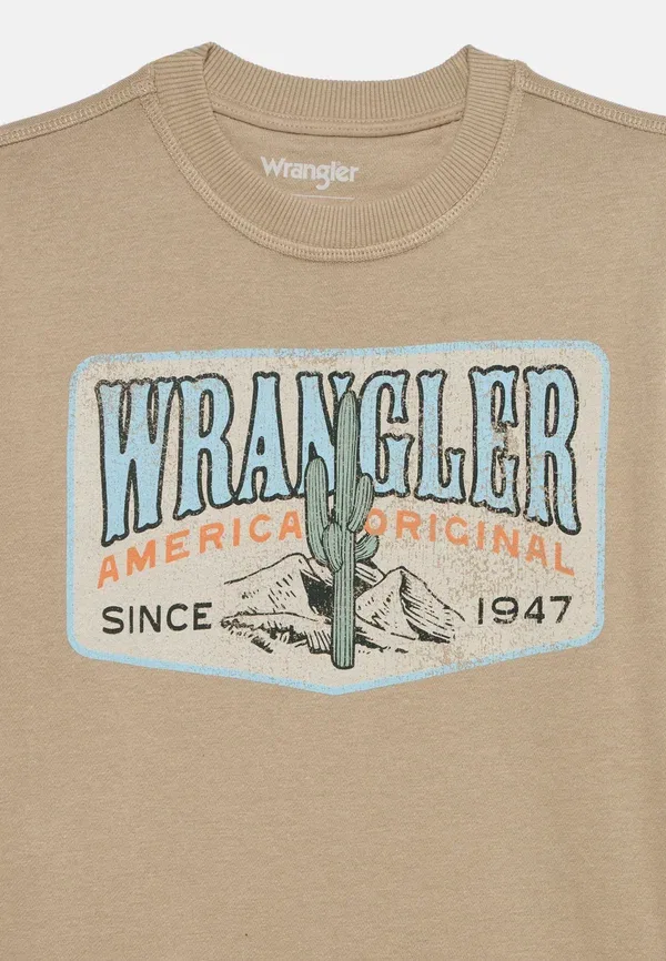 Свитшот Wrangler Tuffet, бирюзовый — фото 4