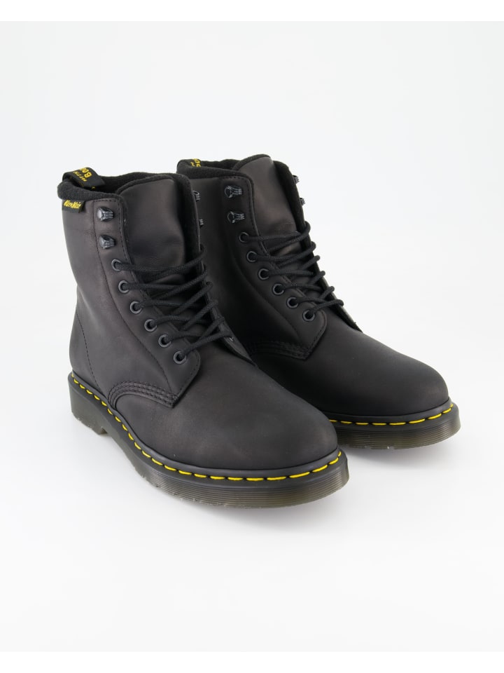 

Черные ботильоны Dr. Martens