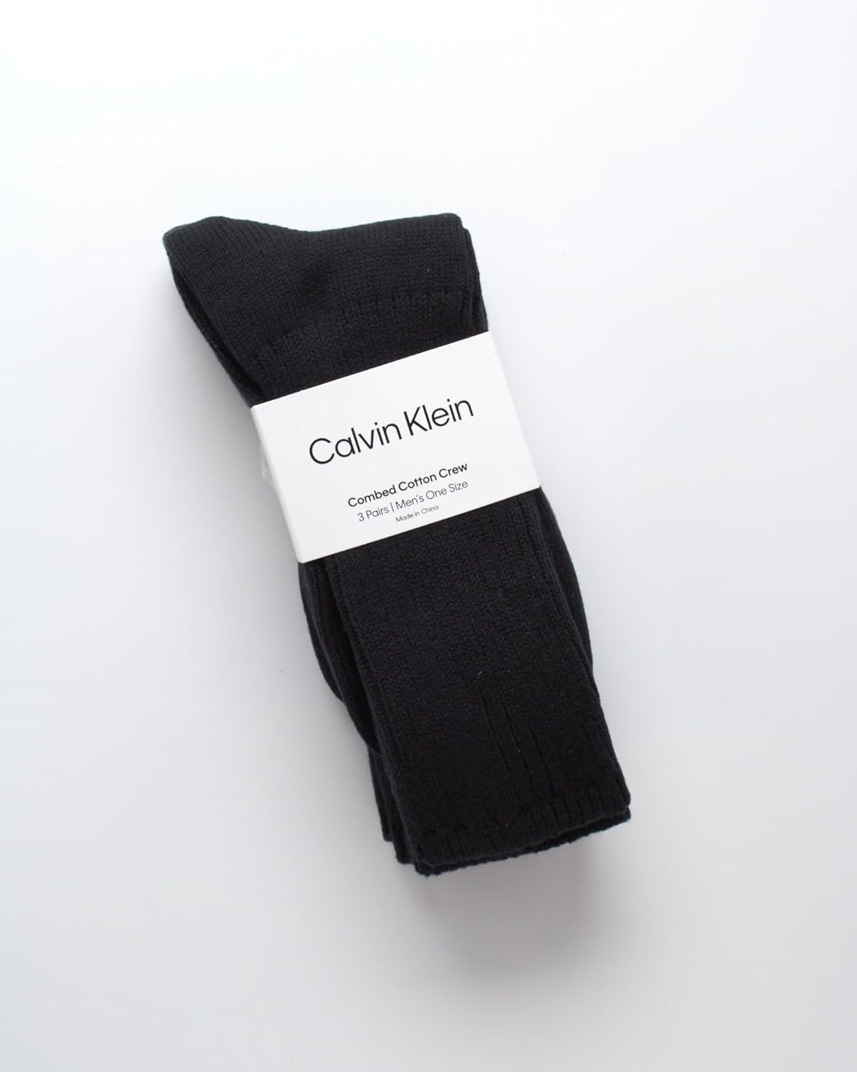 Мужские спортивные носки Calvin Klein - 3 пары носков из хлопковой смеси с мягкой подошвой - не сдавливающие пальцы ног для мужчин, Navy — фото 2