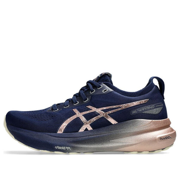 Кроссовки gel-kayano 31 platinum 'blue expanse rose gold' Asics, голубой