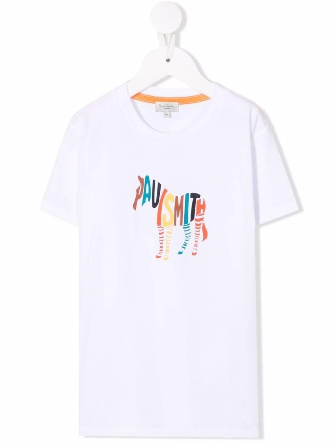 

Paul Smith Junior футболка из органического хлопка с логотипом, белый