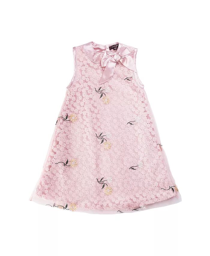 

Новинка тканого платья Child Molly Petal Imoga Collection, розовый