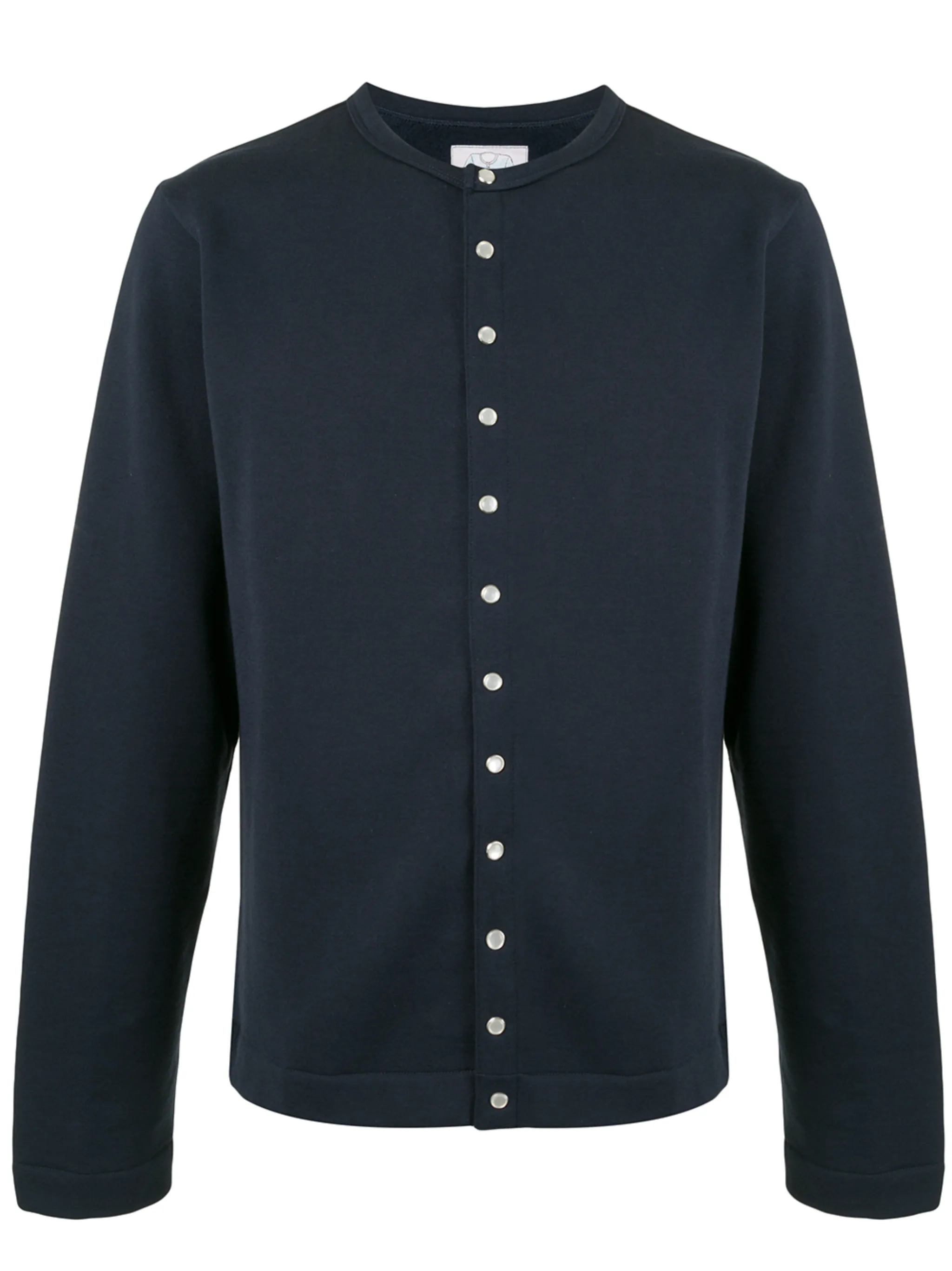 

Футболка Nacre на кнопках Agnès B., синий