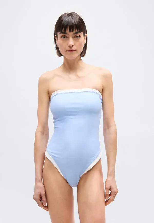 

Цельный купальник марина контрастного цвета Abercrombie & Fitch, Blue, Синий, Цельный купальник марина контрастного цвета Abercrombie & Fitch, Blue